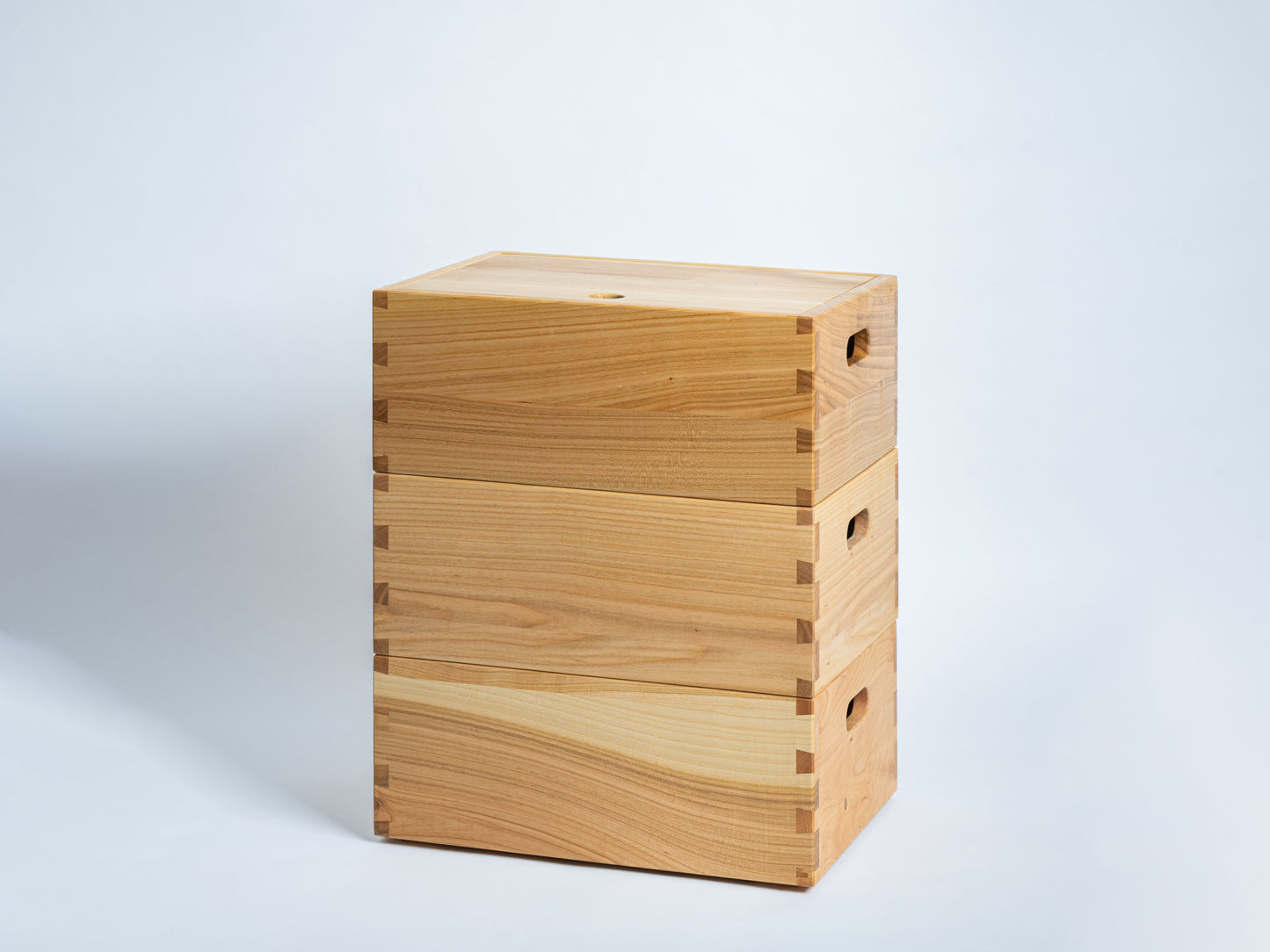 Stapelkasten aus Kirsche